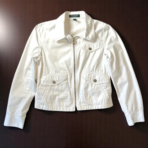 Lauren Ralph Lauren white jacket - Picture 1 of 12